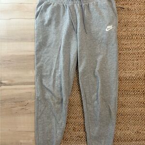 Nike Women’s Light Gray Jogger Sweatpants